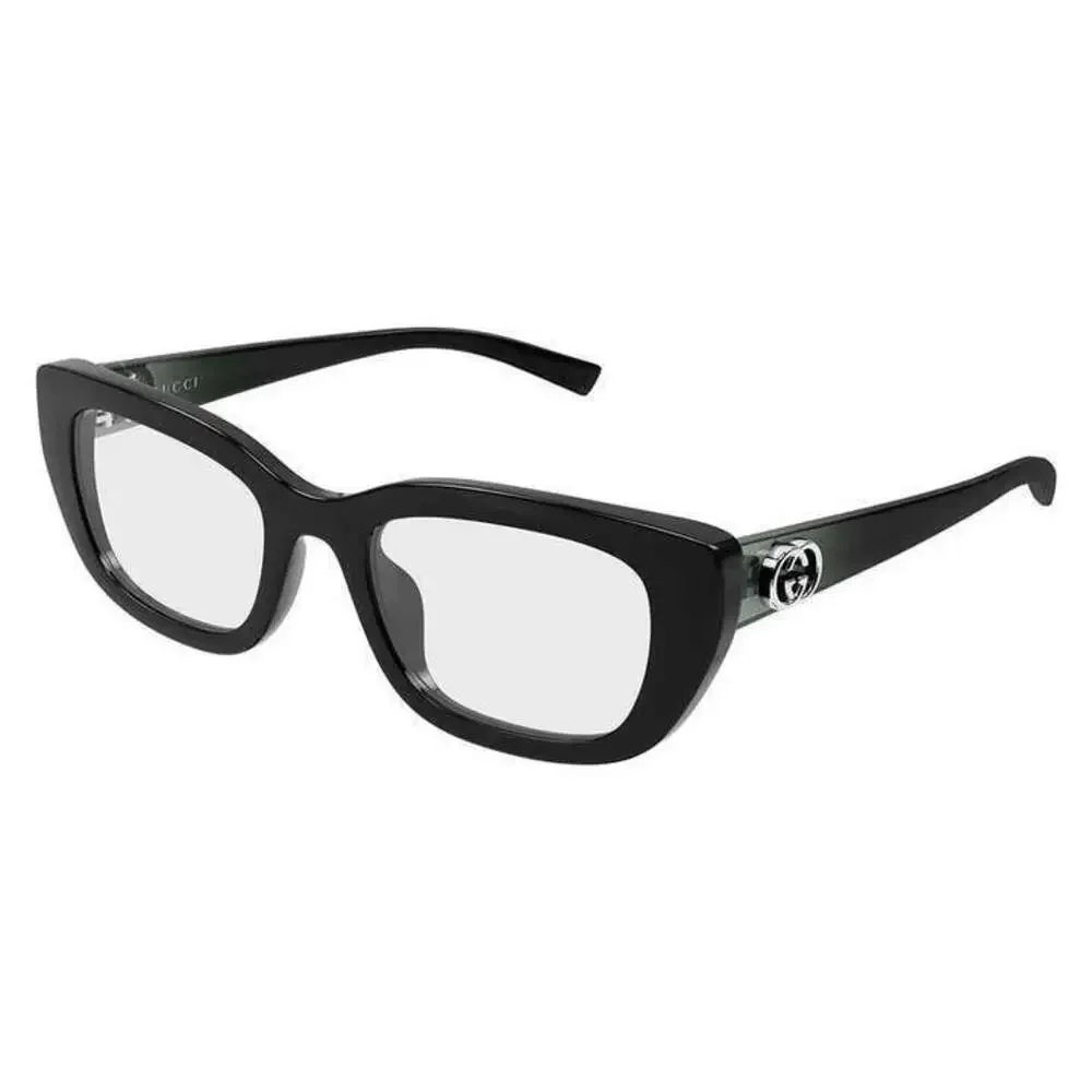 NWT Gucci GG2027o Black 52mm Eyeglasses